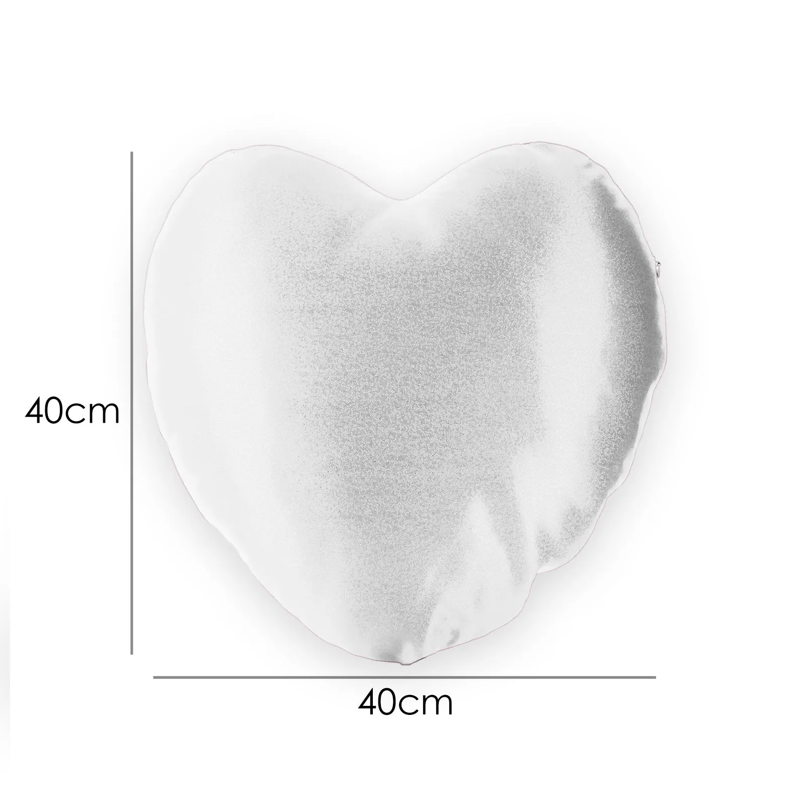 Personalised Glitter Heart Cushion with Welcoming Text and Climbing Mum and Baby Sloths