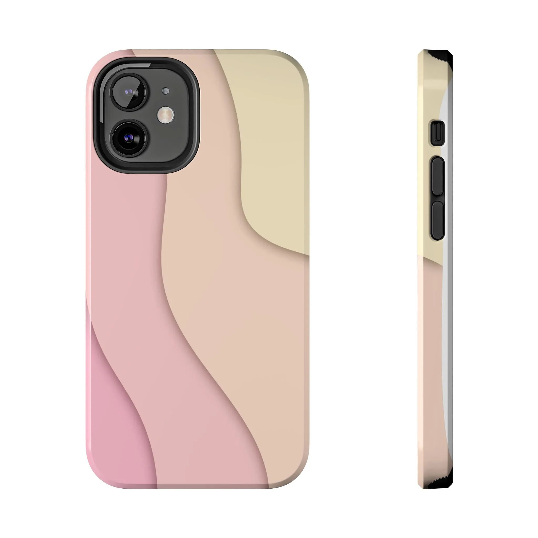Pink Ripples Tough Phone Case