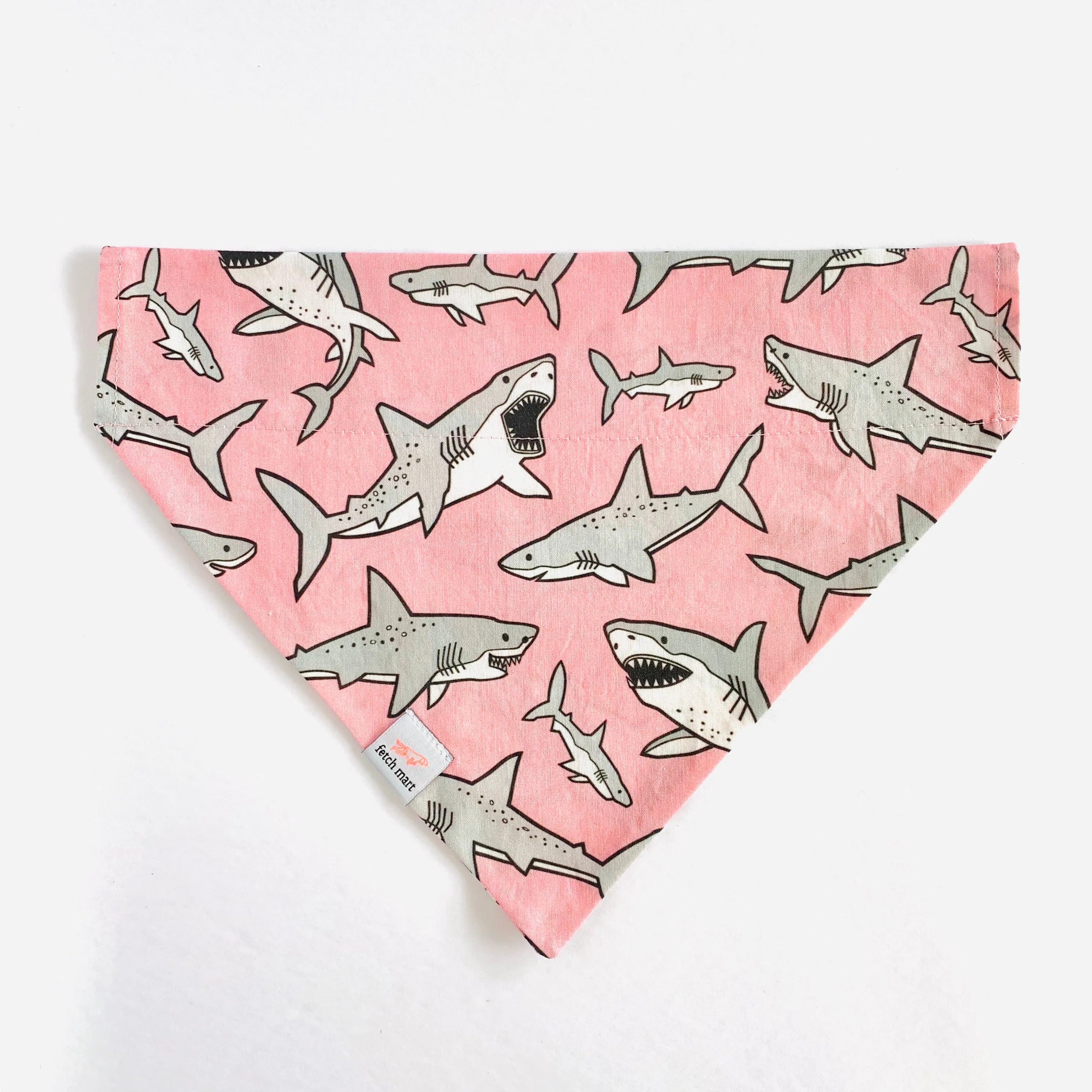 Pink Shark Bandana