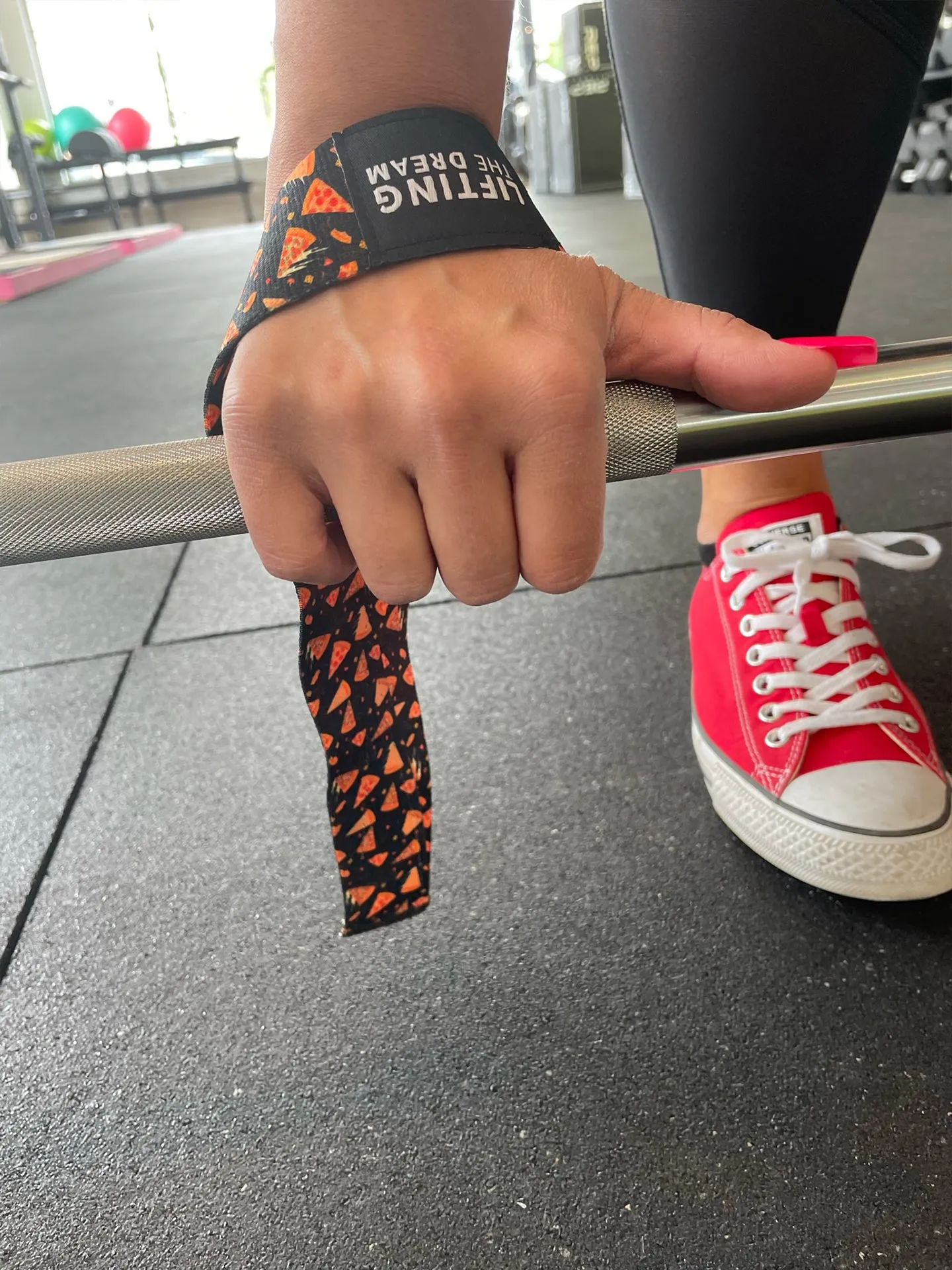Pizza Your Heart Olympic Lifting Straps