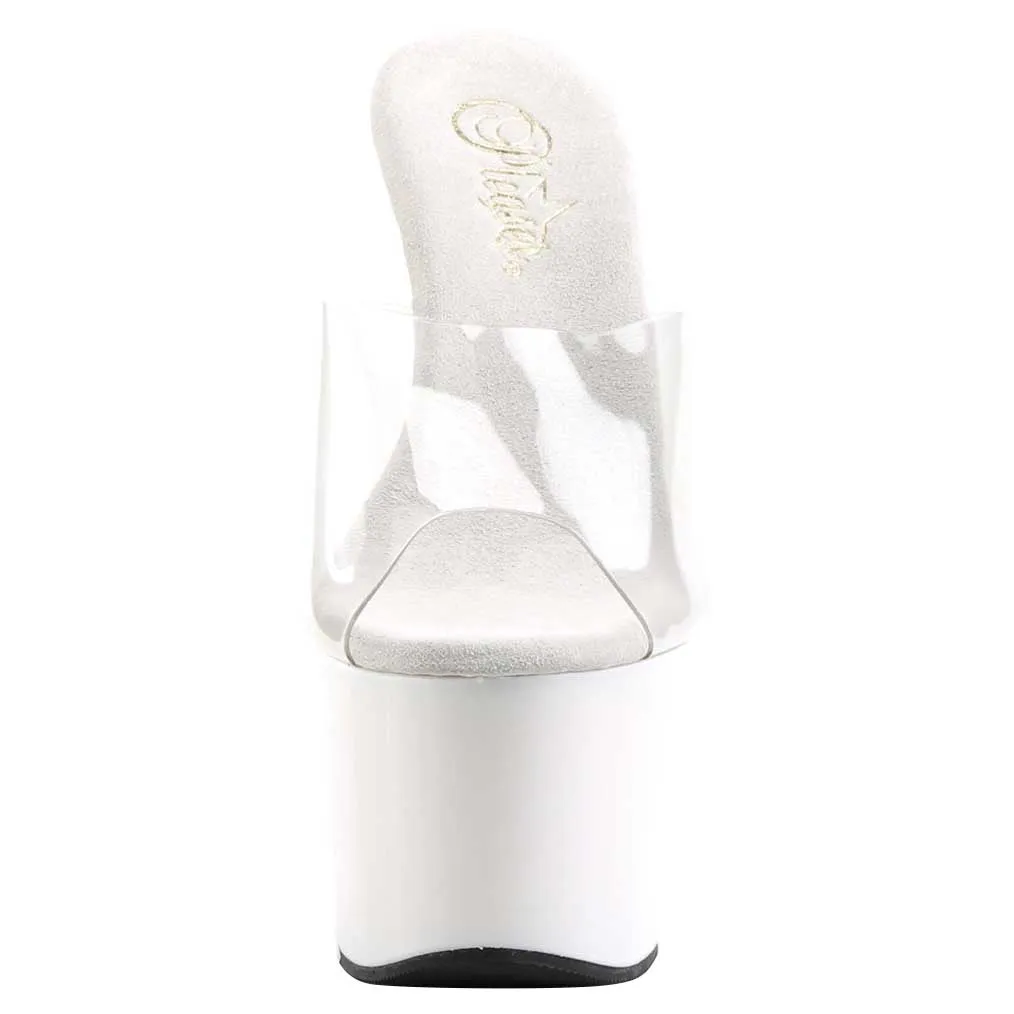 Pleaser Shoes Adore 701 Platform Slide with Stiletto Heel