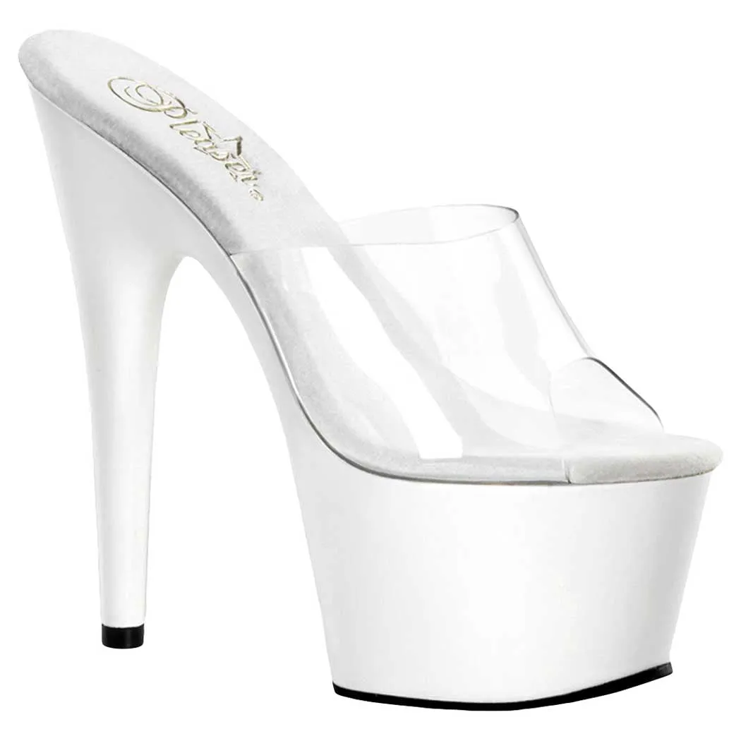 Pleaser Shoes Adore 701 Platform Slide with Stiletto Heel