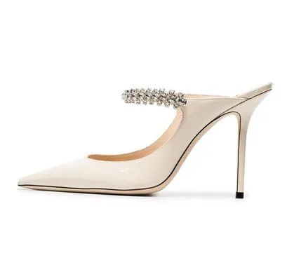 Pointed Toe Black White Leather Party Wedding Shoe
