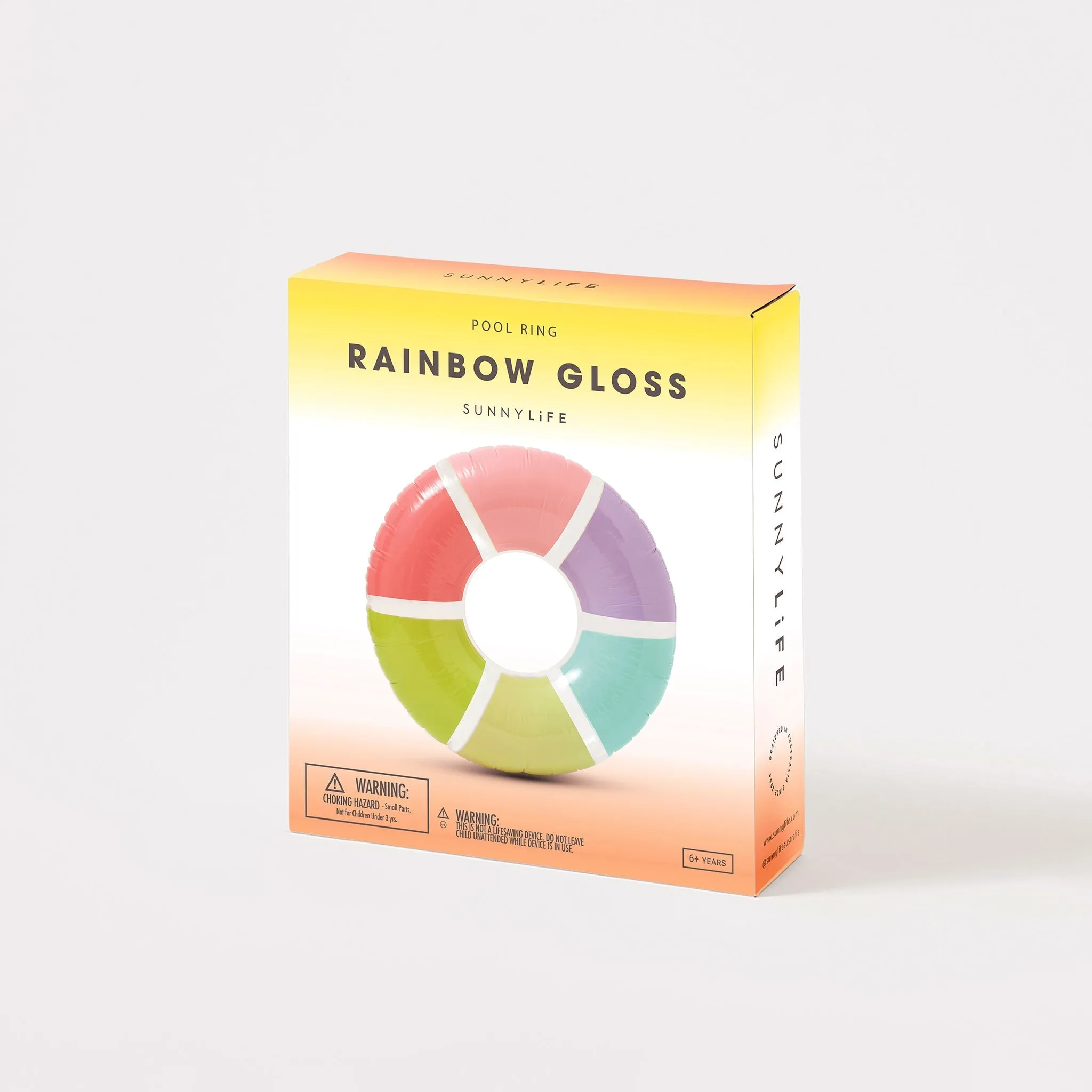 Pool Ring Rainbow Gloss - 6 