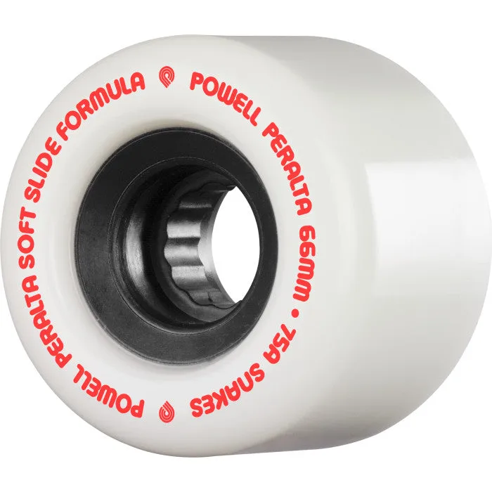 Powell Peralta - 66mm Snakes 75a (White)