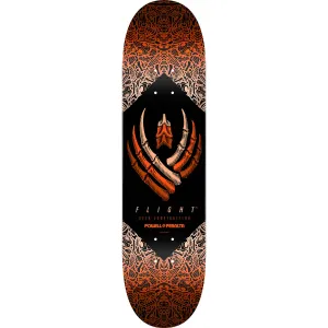 Powell Peralta - Bones Orange Flight 249 8.5 Skateboard Deck