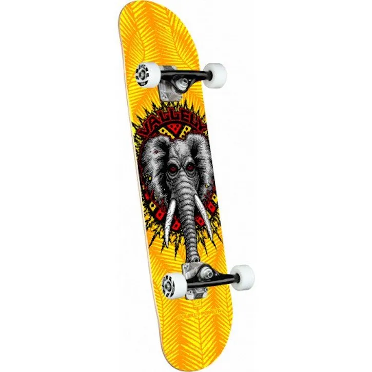 Powell Peralta Mike Vallely Elephant Yellow Complete Skateboard 8"