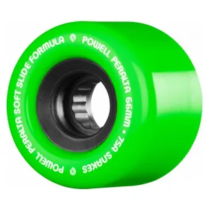Powell Peralta Snake Green Skateboard Wheels 75a 66mm