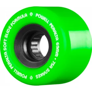 Powell Peralta - Snakes Green 69MM 75A ATF Skateboard Wheels