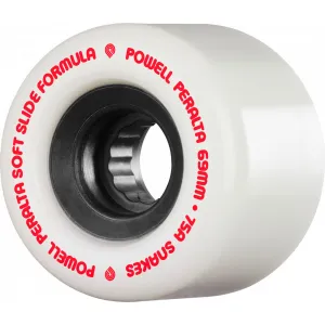 Powell Peralta - Snakes White 69MM 75A ATF Skateboard Wheels