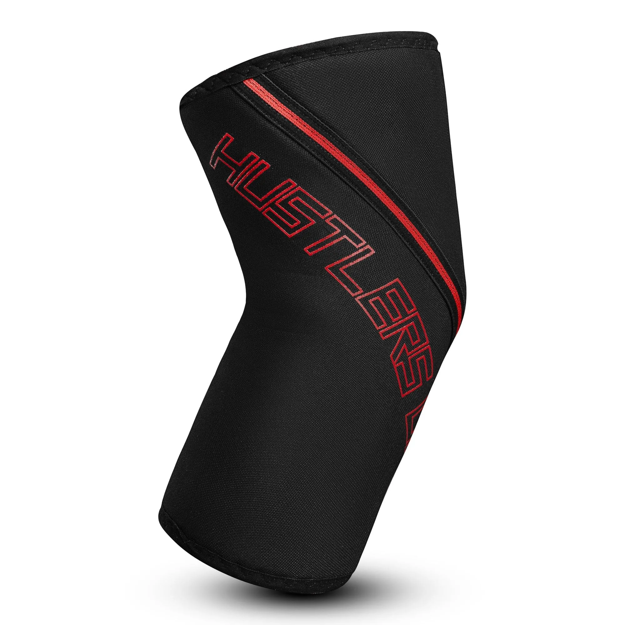Powerlifting Knee Sleeves - 7mm Red