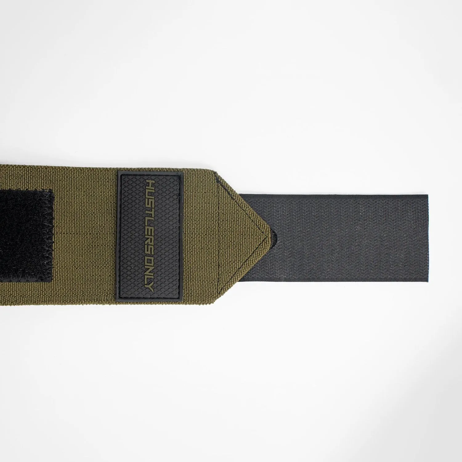 Powerlifting Wrist Wraps - Olive