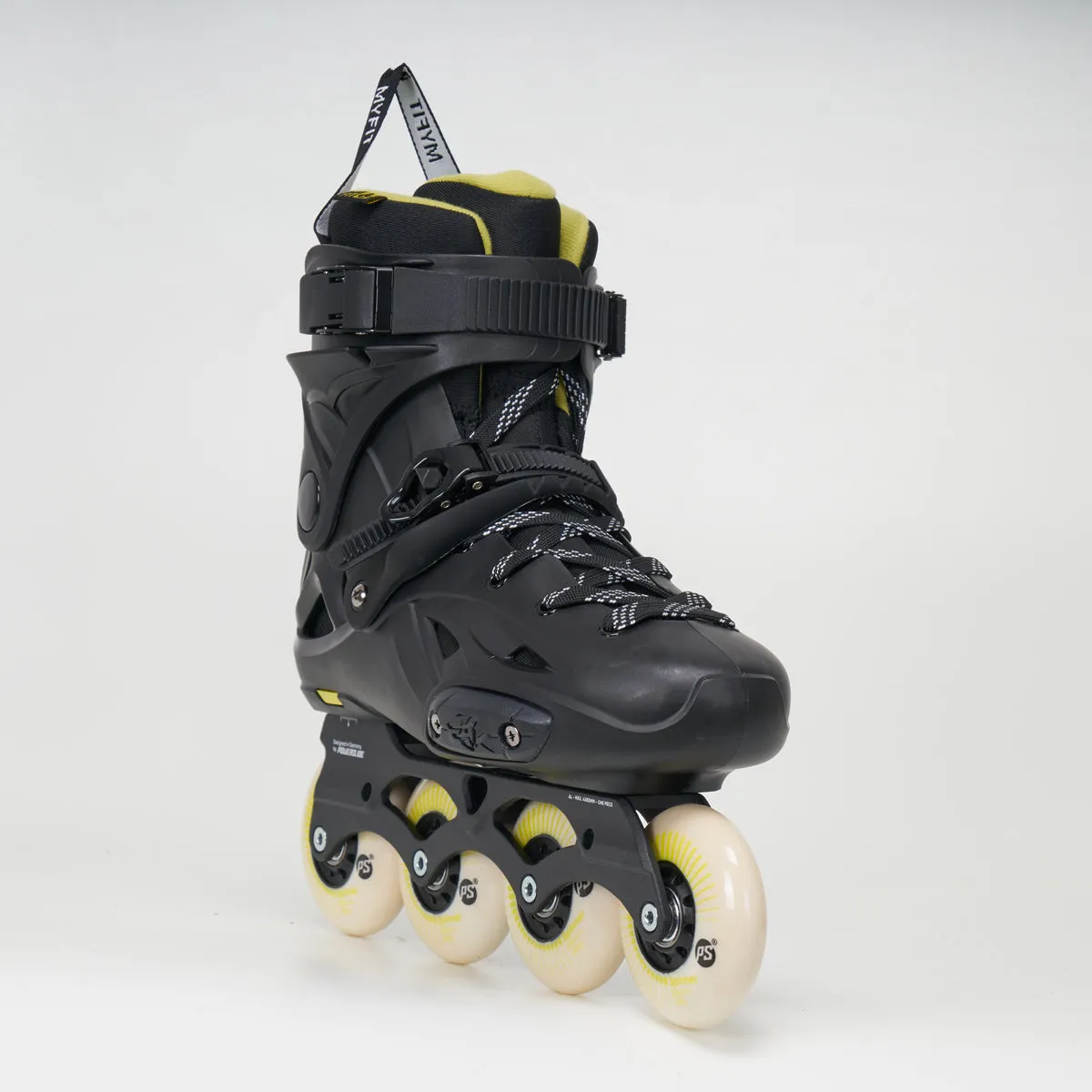 Powerslide Imperial ONE 80 Inline Skates - Unisex - Black/Yellow
