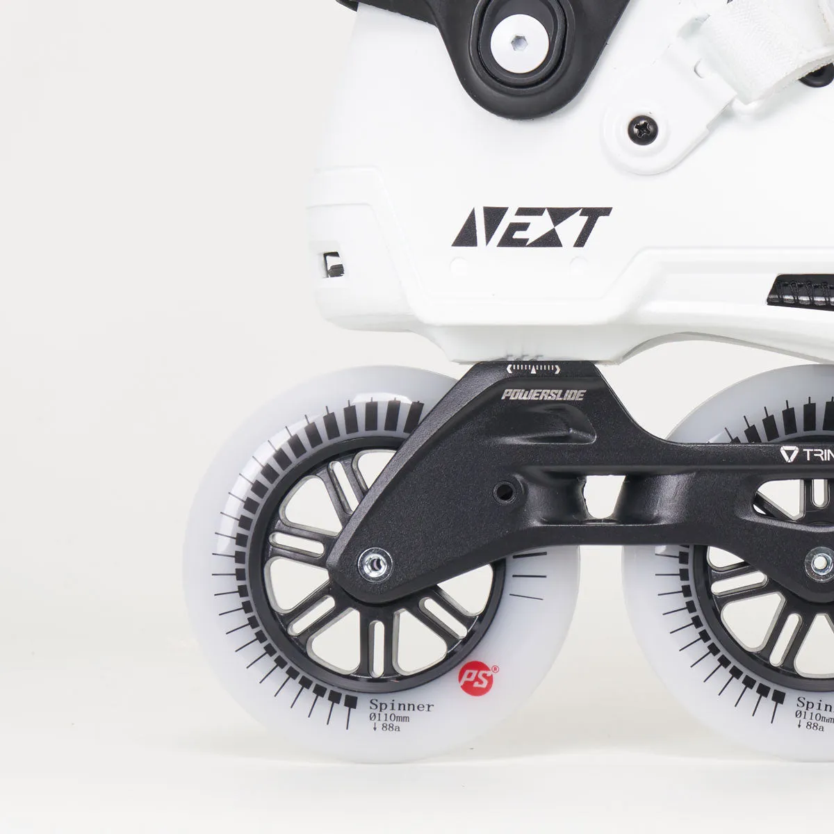 Powerslide Next Core 110 Inline Skates - Unisex - White/Black - 2024