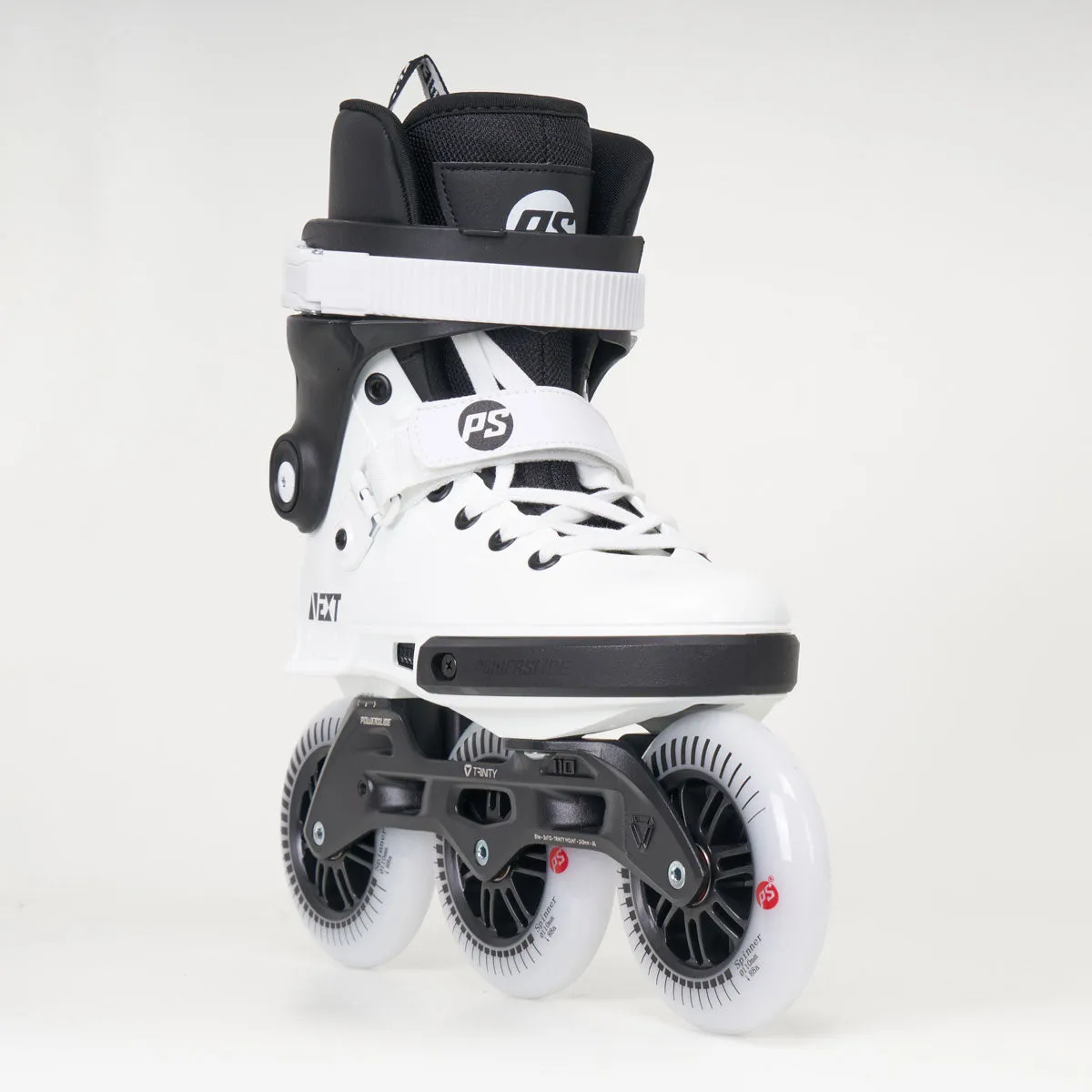 Powerslide Next Core 110 Inline Skates - Unisex - White/Black - 2024