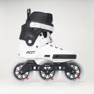 Powerslide Next Core 110 Inline Skates - Unisex - White/Black - 2024