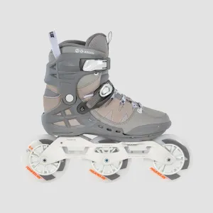 Powerslide Phuzion Argon Cement 110 Inline Skates Grey/White