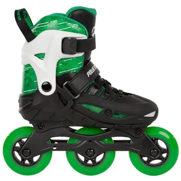 Powerslide Phuzion Universe Adjustable Inline Skates Green 3W