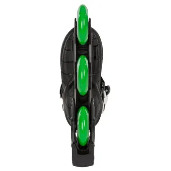Powerslide Phuzion Universe Adjustable Inline Skates Green 3W