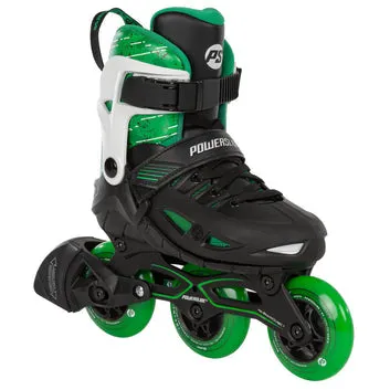 Powerslide Phuzion Universe Adjustable Inline Skates Green 3W