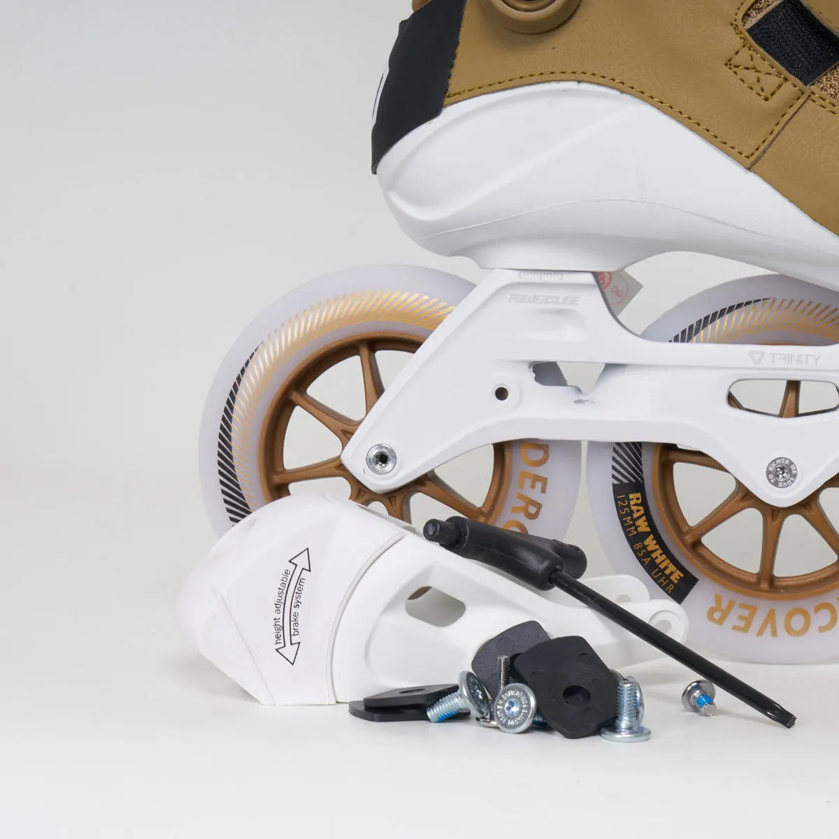 Powerslide Swell Gold 125 - 3 Wheels Inline Skates