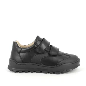 Primigi Black Double Velcro "TEN" Boys School Shoes