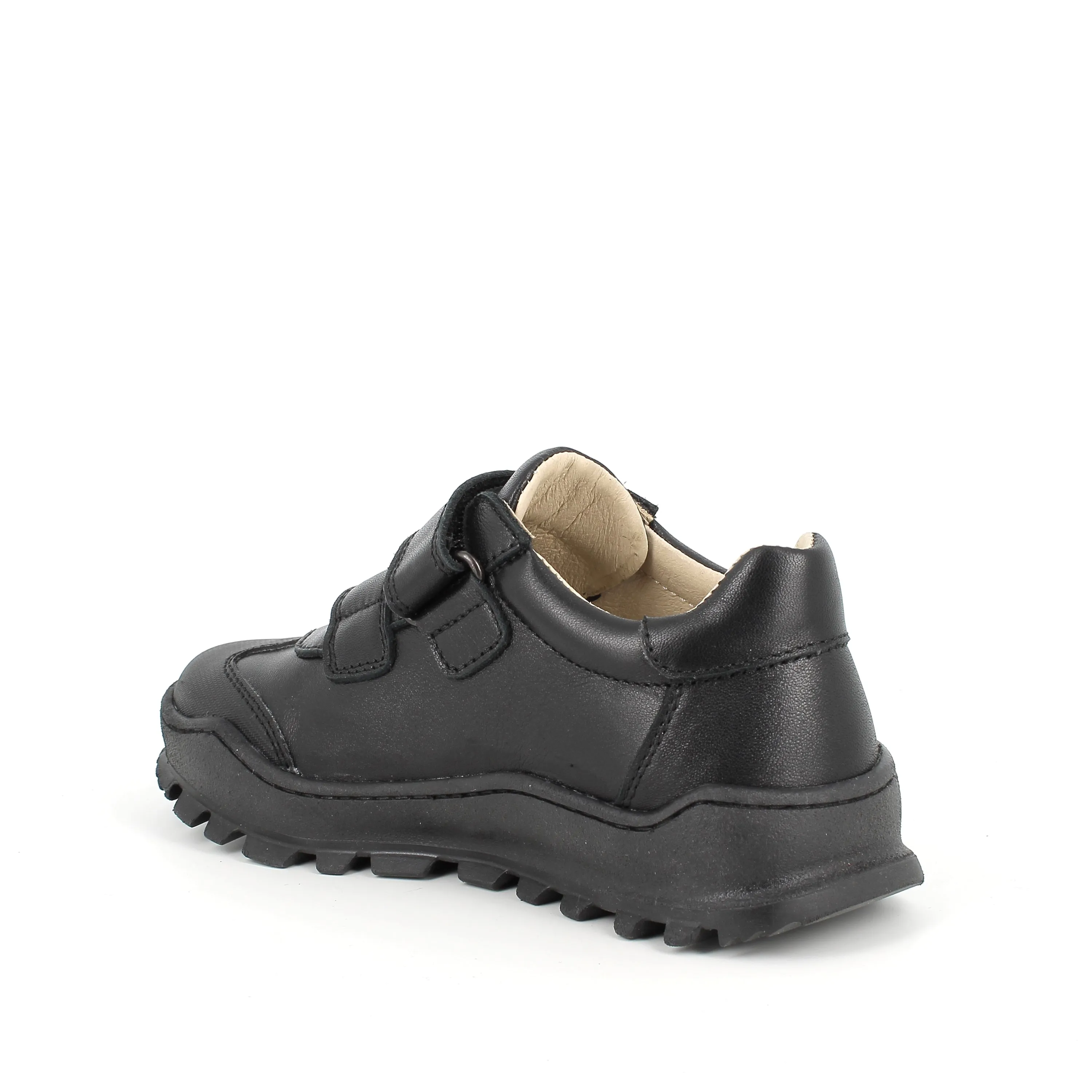 Primigi Black Double Velcro "TEN" Boys School Shoes