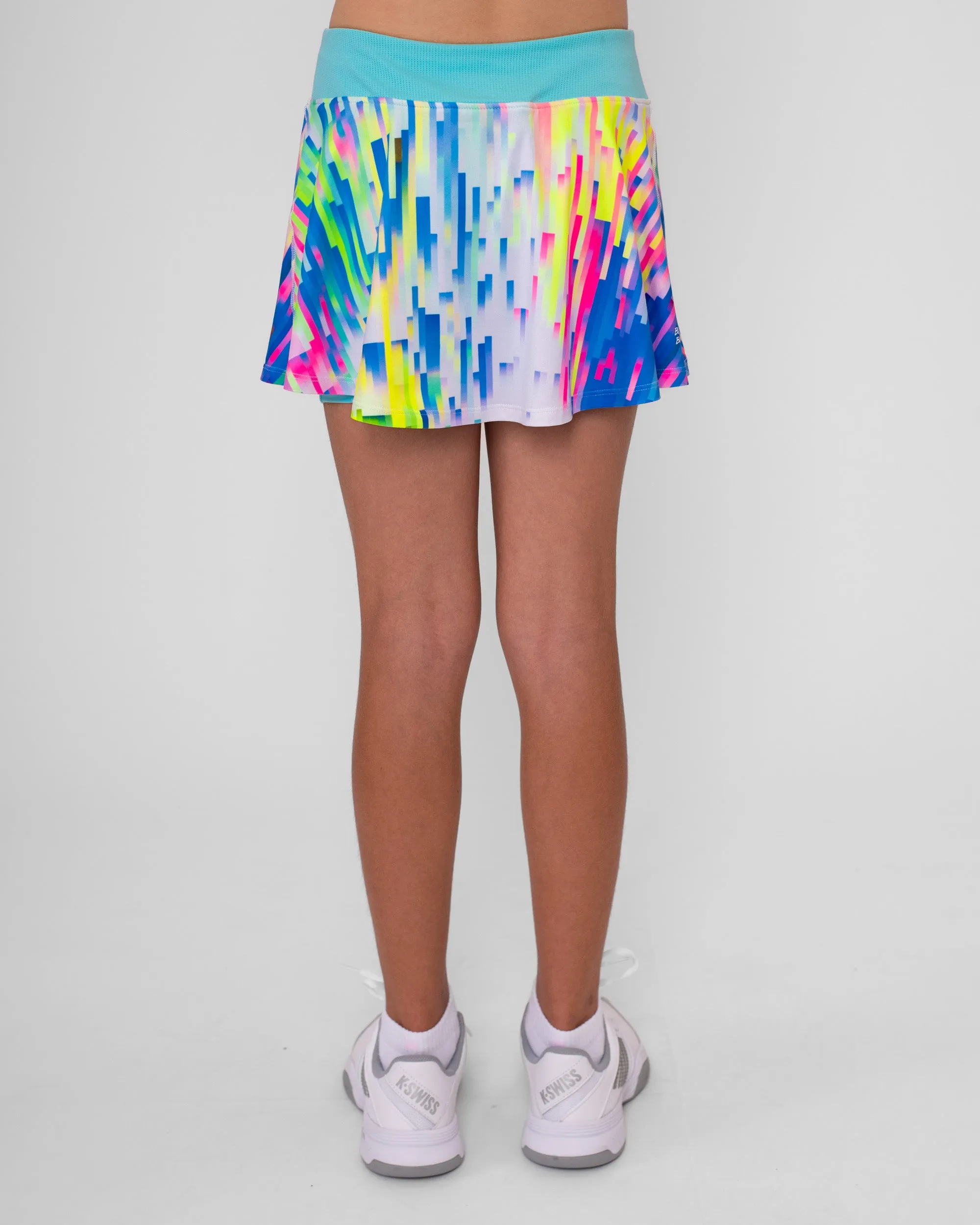 Printed Wavy Jr Skort - Melbourne