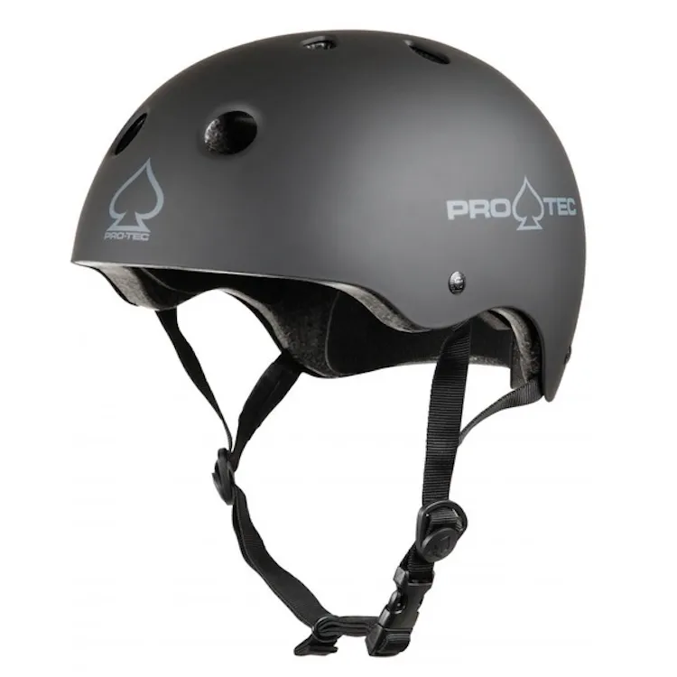Pro-Tec Classic Certified Matte Black Helmet