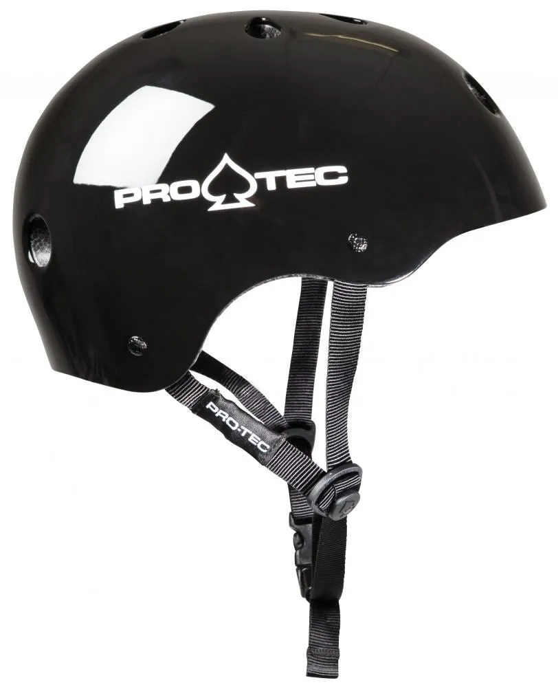 Pro-Tec Helmet Classic Cert - Gloss Black