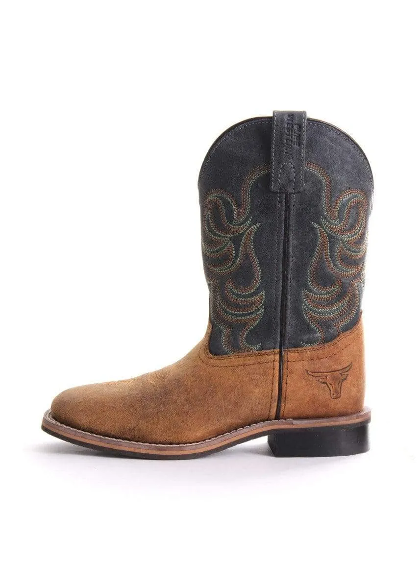 Pure Western Kids Cole Boots (PCP78050C)