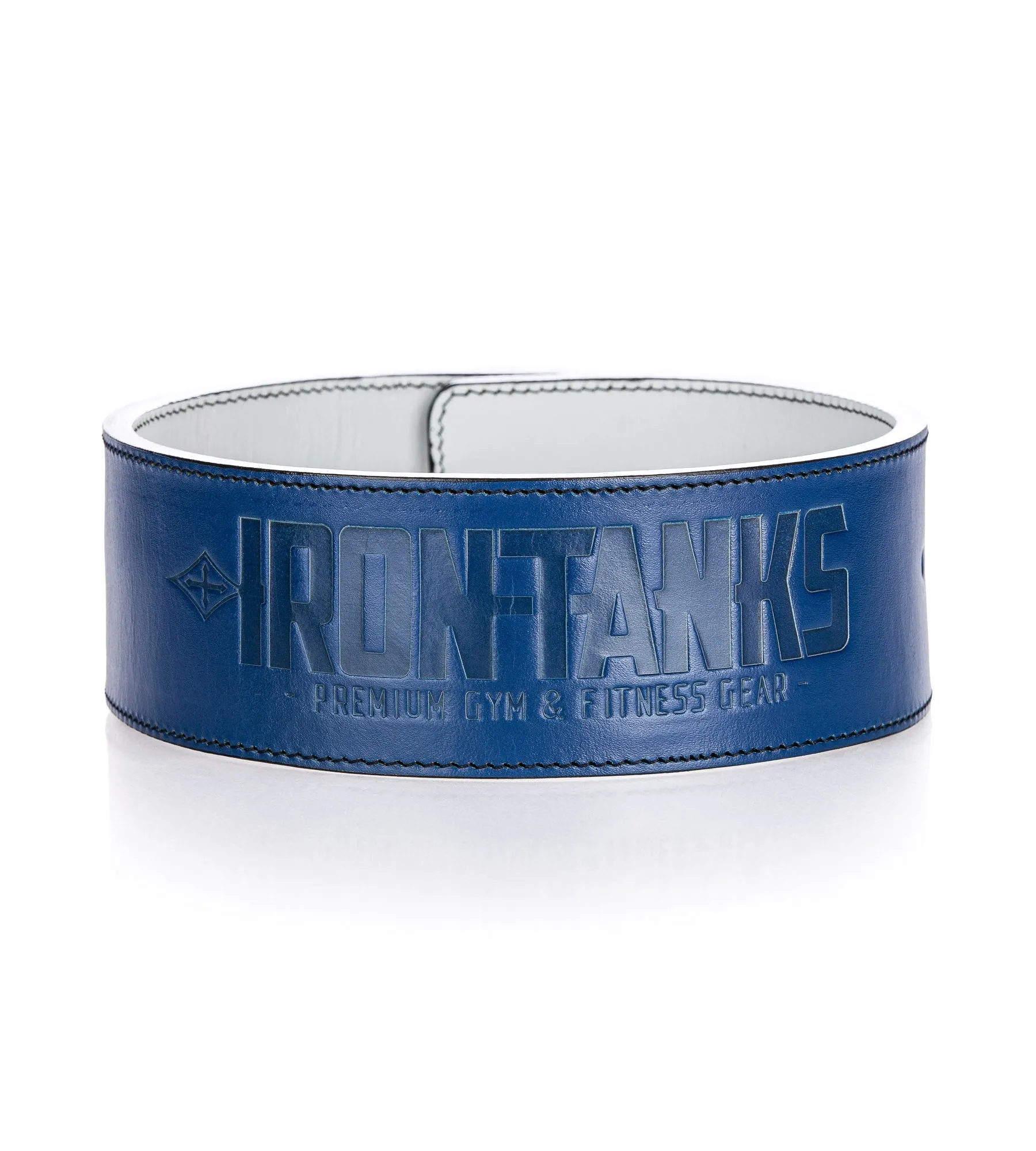 Quake 13mm Lever Belt - Blue and White