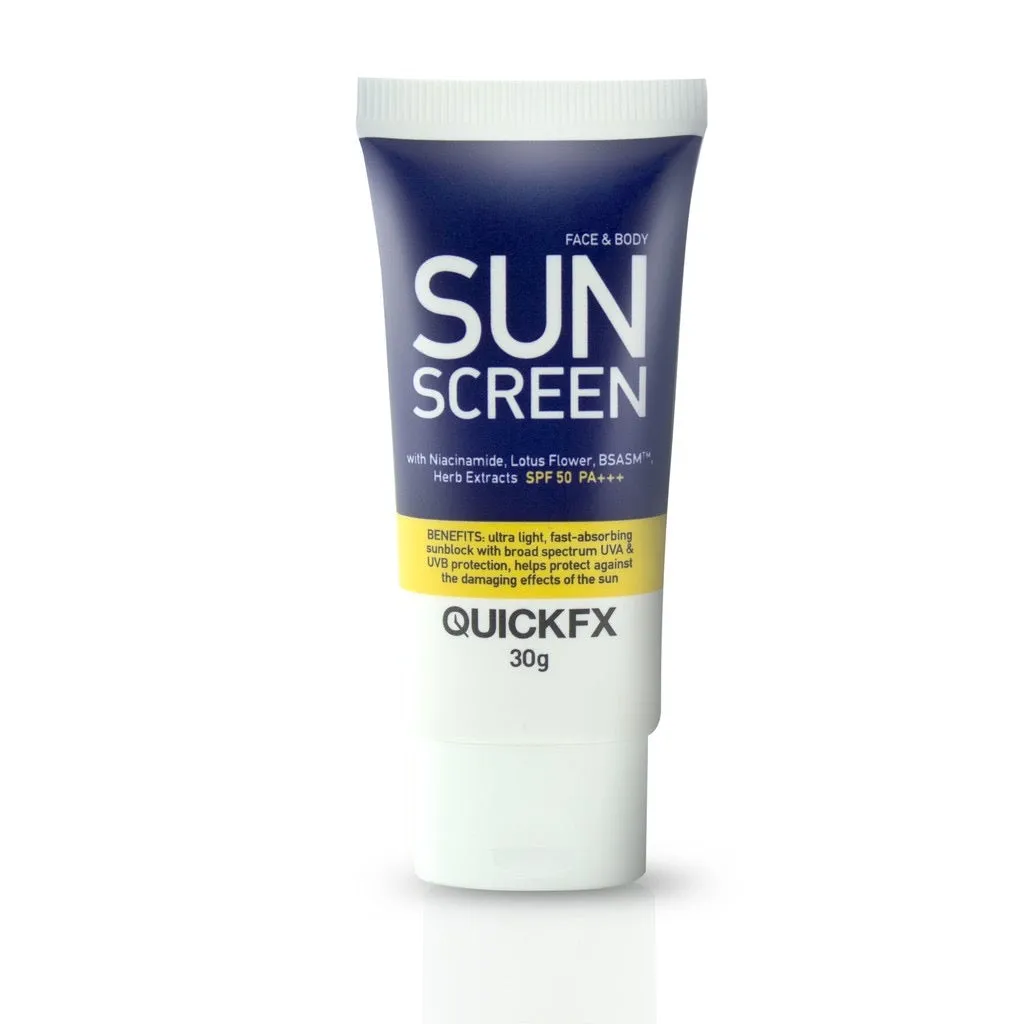 Quickfx Sunscreen SPF50 PA    30g