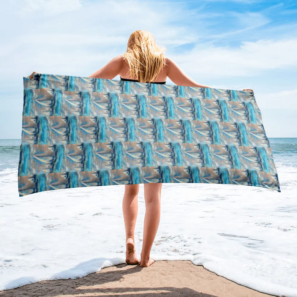"Marina City" Towel