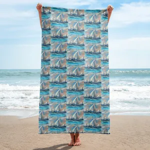 "Marina City" Towel