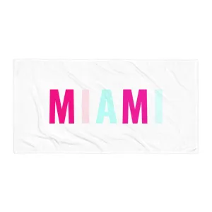 "Miami- VICE" Beach Towel