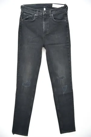 Rag and Bone High Rise Ankle Skinny