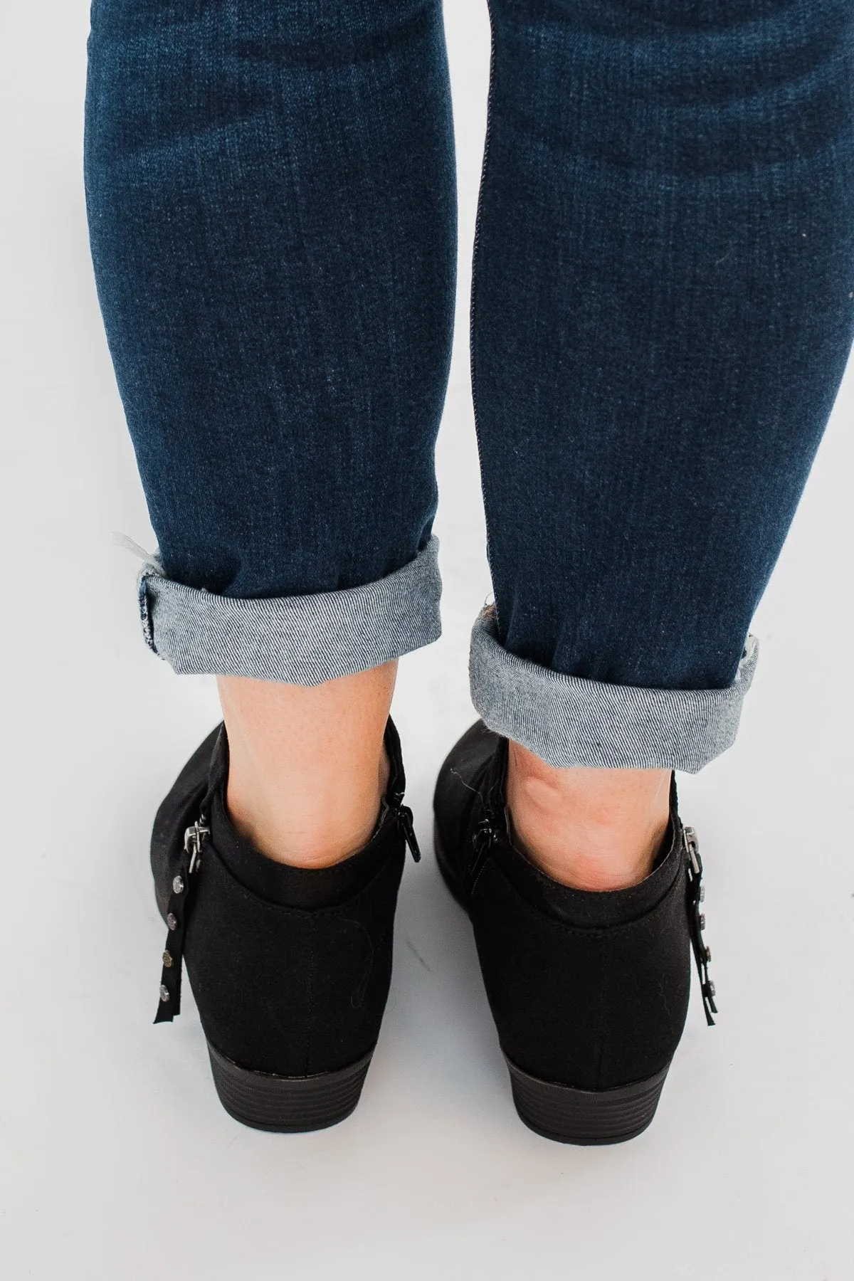 Rampage Wallace Booties- Black