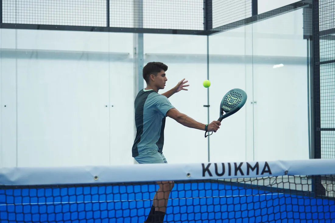 Raquette de padel adulte - kuikma control metal