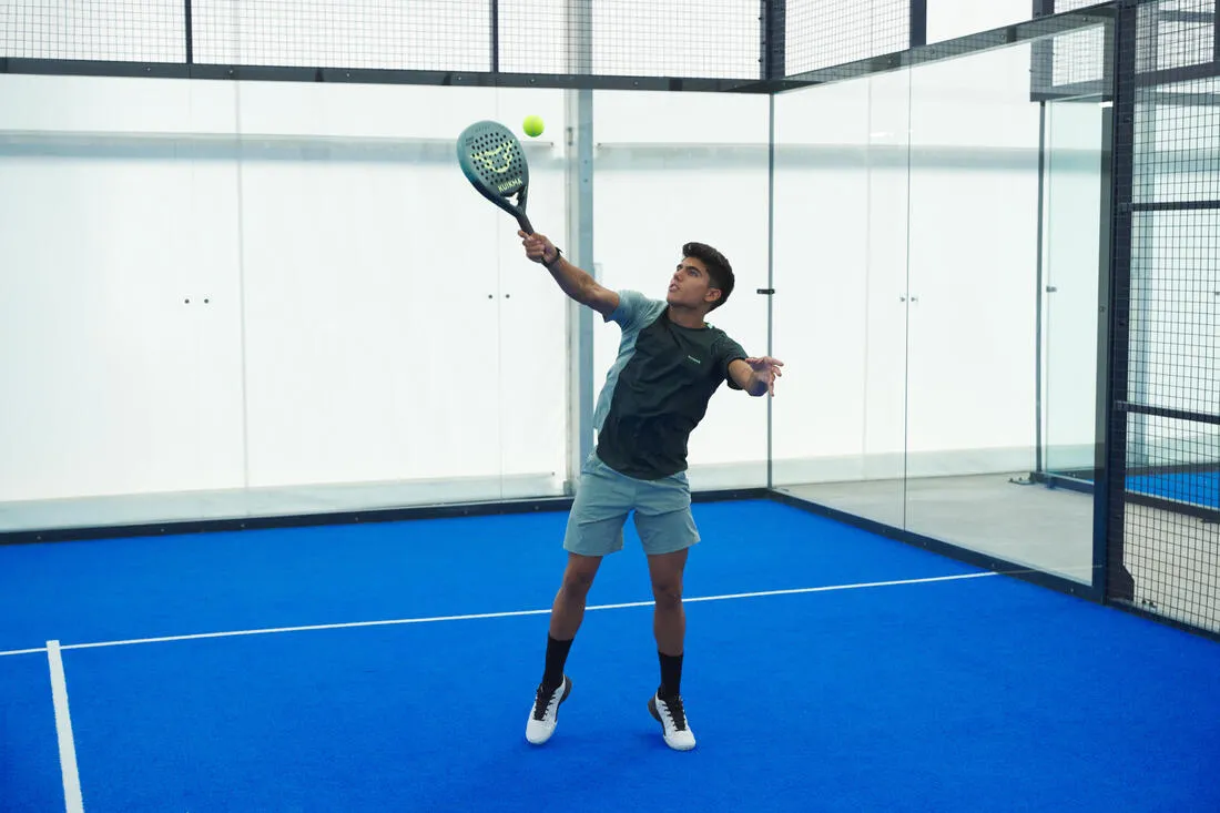 Raquette de padel adulte - kuikma control metal