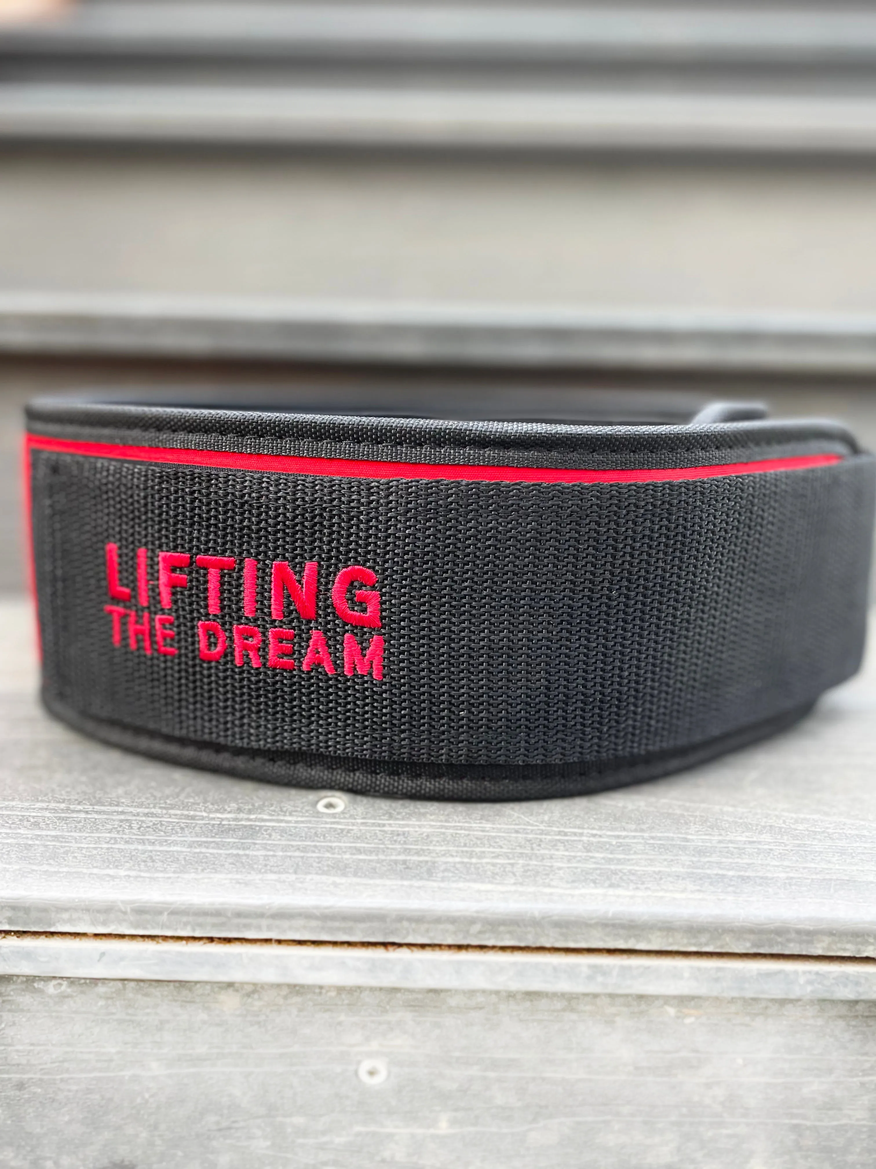 Red Lifting Belt