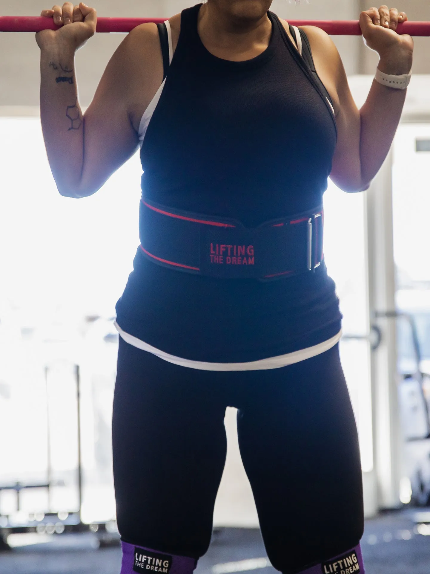 Red Lifting Belt