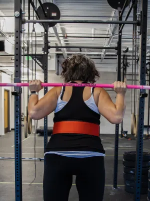 Red Lifting Belt