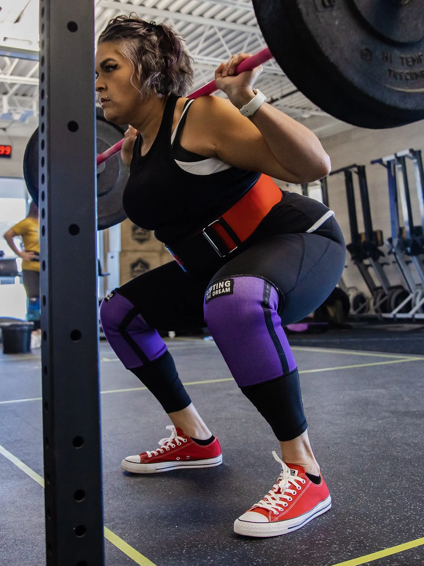 Red Lifting Belt