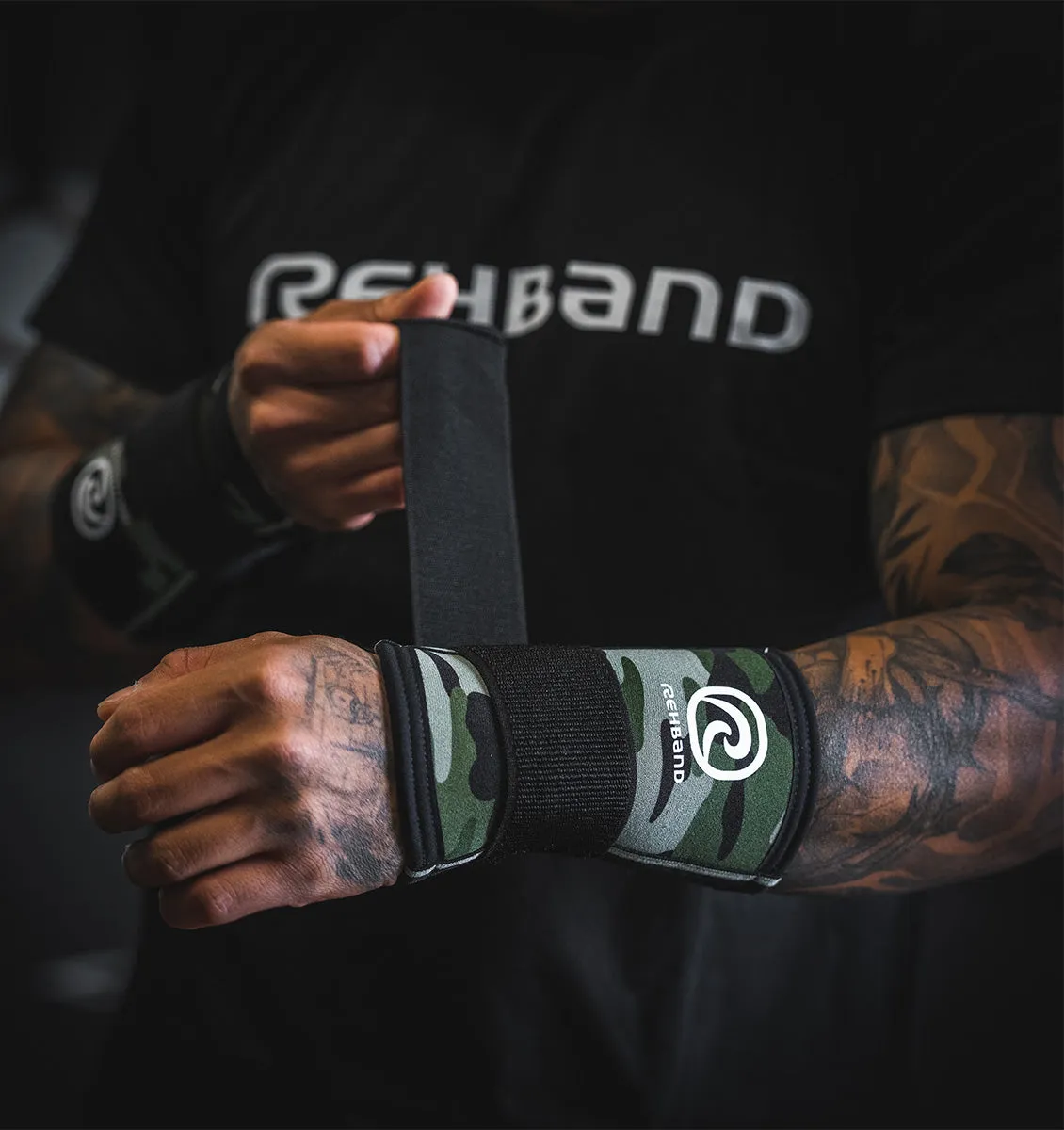 Rehband RX Wrist Support POWER MAX - 5mm - Camo