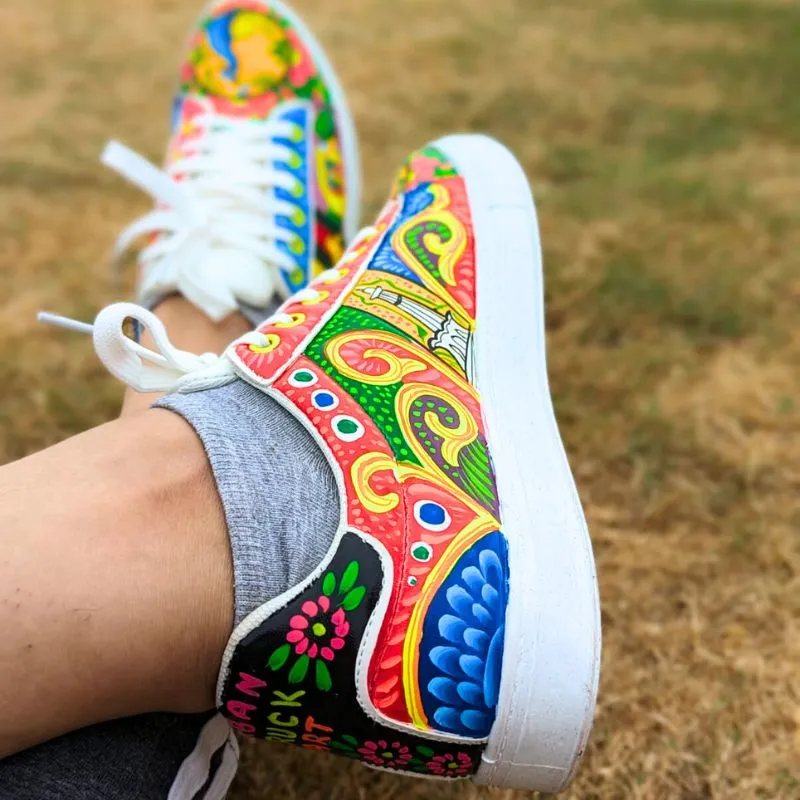 Rickshaw Hand Painted Shoes