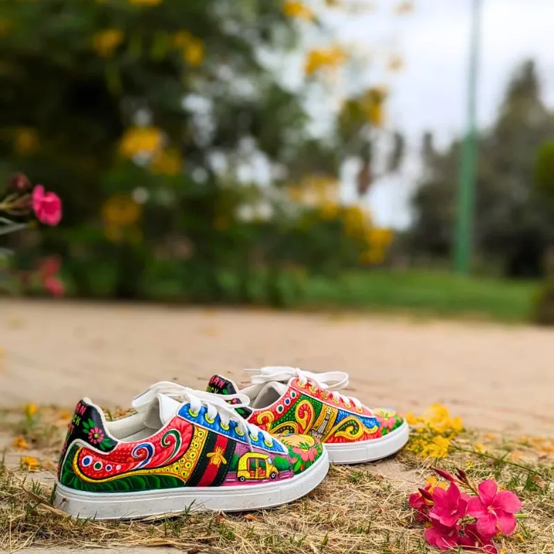 Rickshaw Hand Painted Shoes