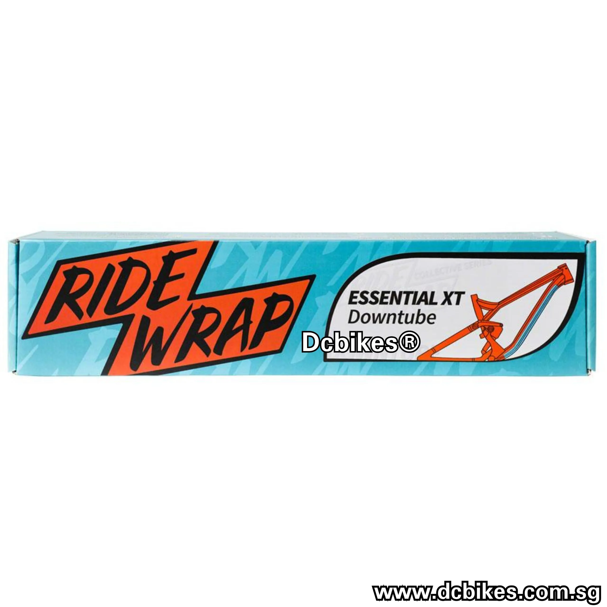 RideWrap Universal Gloss Clear Protection Downtube Xtra Thick Decal 