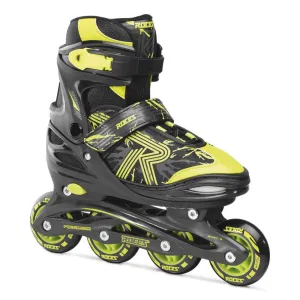 Roces JOKEY 3.0 BOY Black Lime Green - Inline Skates