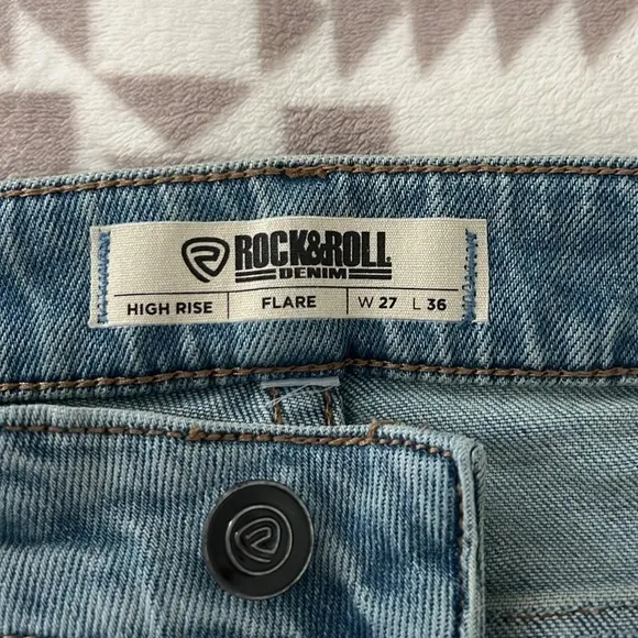 Rock&amp;Roll Denim High Rise Flare Jeans